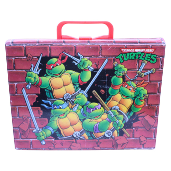 Vintage TMNT Kassetten-Koffer 1991 fortyfour Arnheim | Hoppla-Stuff